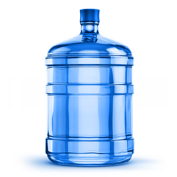 Web show bottle water no logo